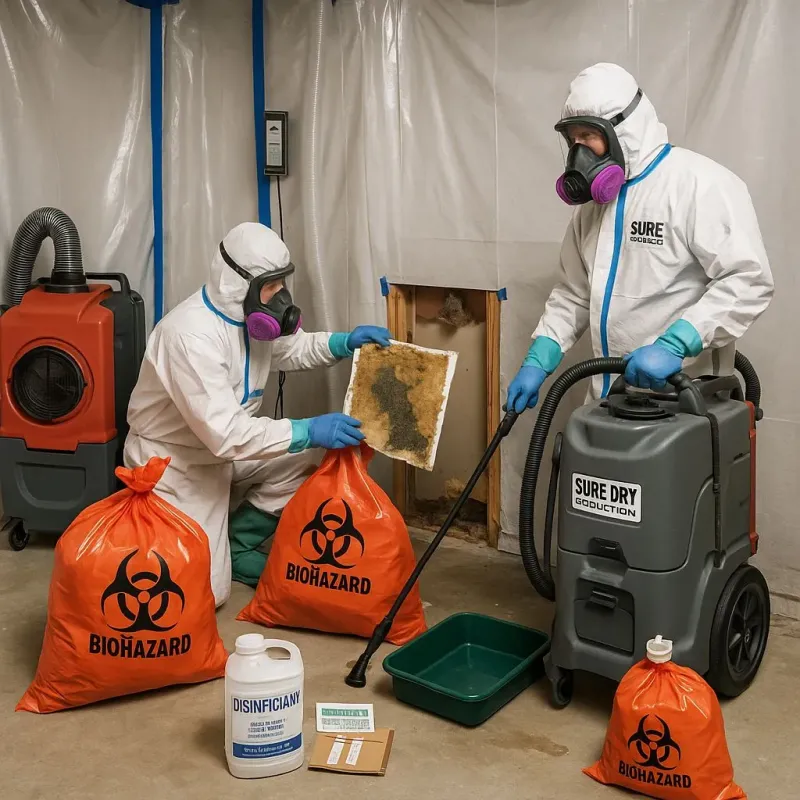 Contaminated Water Handling Protocols process in Clark County, WI