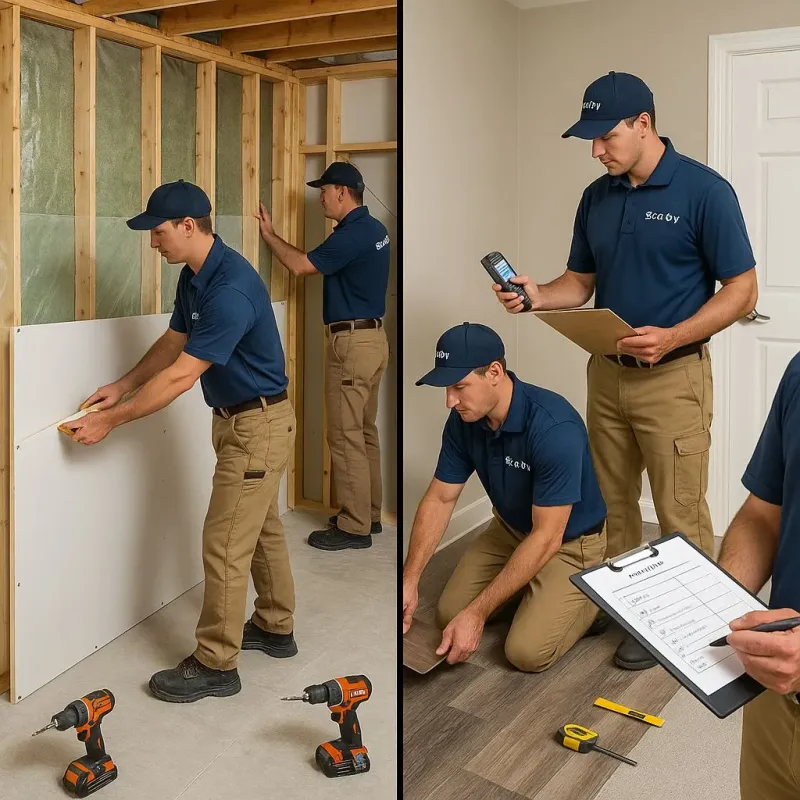 Repairs and Reconstruction process in Clark County, WI